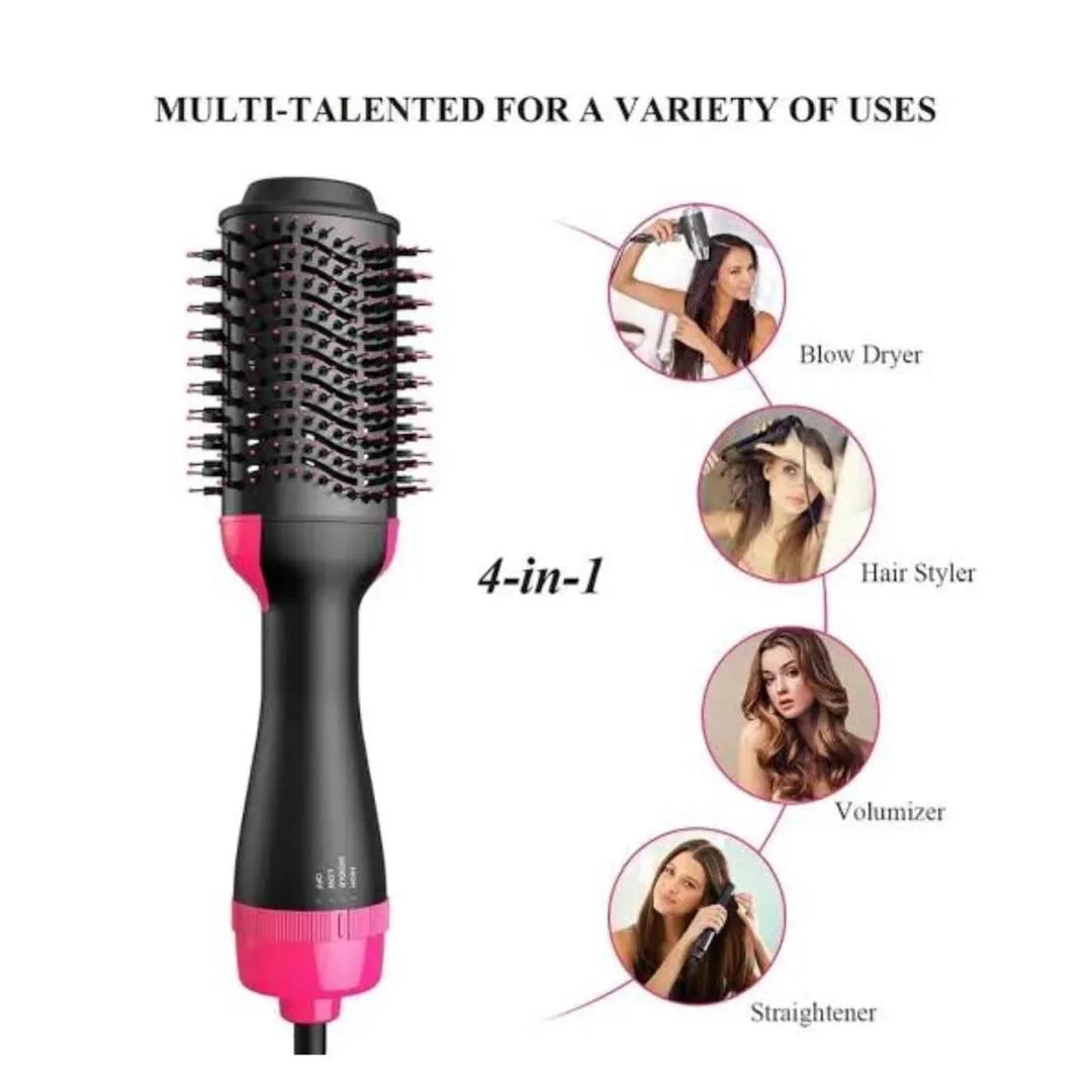 Fast drying hair brush