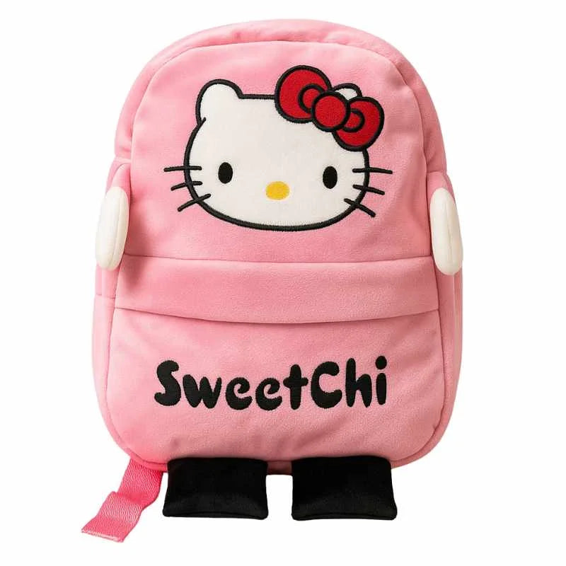 y72-Cute Plush Sweetchi Character Backpack | Stuffed School Bag & Gift for Kids