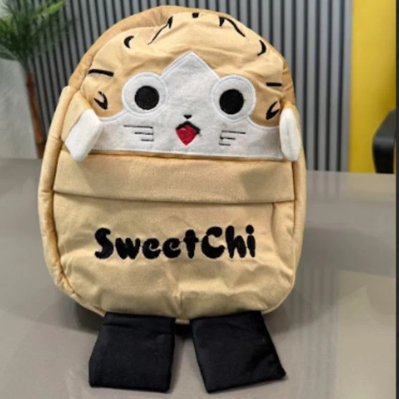 y70- Cute Plush Sweetchi Character Backpack for Girls | Stuffed School Bag & Gift for Kids