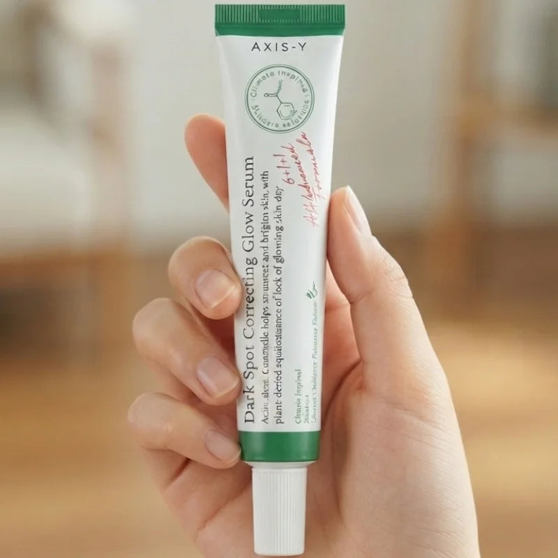y3- AXIS-Y Dark Spot Correcting Glow Serum | Korean Brightening Serum with 5% Niacinamide & Squalane | Helps Reduce Dark Spots & Acne Marks | 50ml