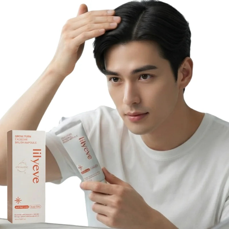 y2- LILYEVE Grow:Turn Exosome Ampoule | Hair Growth Ampoule with Nano Exosomes, Caffeine & Biotin | Scalp Care & Hair Strengthening Treatment