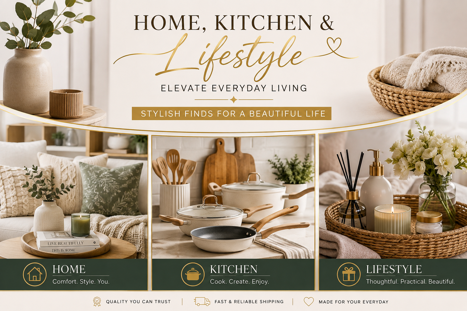 Home, Kitchen & lifestyle