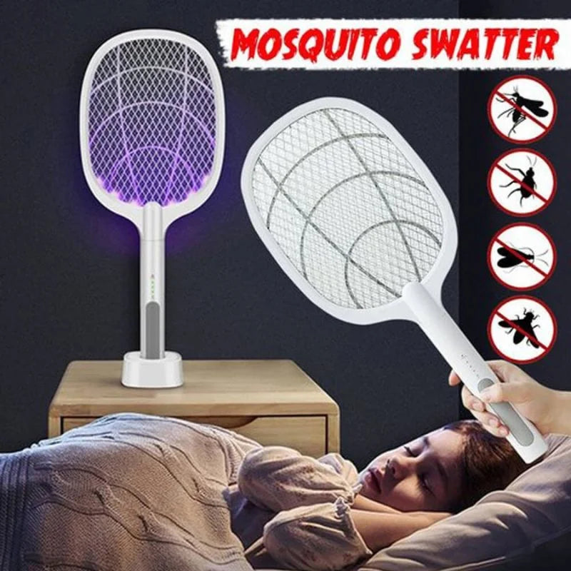 y42- Nova USB Rechargeable Mosquito Racket | ME-903 Model | | Electric Insect Killer Swatter |  For Indoor & Outdoor Use