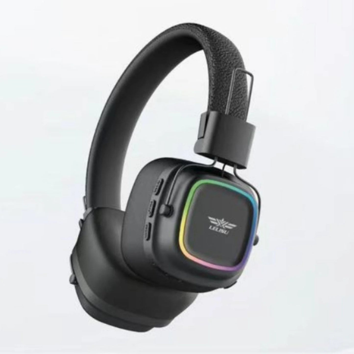 y49- Lelisu LS-258 Wireless Stereo Headphones | Bluetooth 5.4 Over-Ear Headset with Type-C Charging & LED Lights