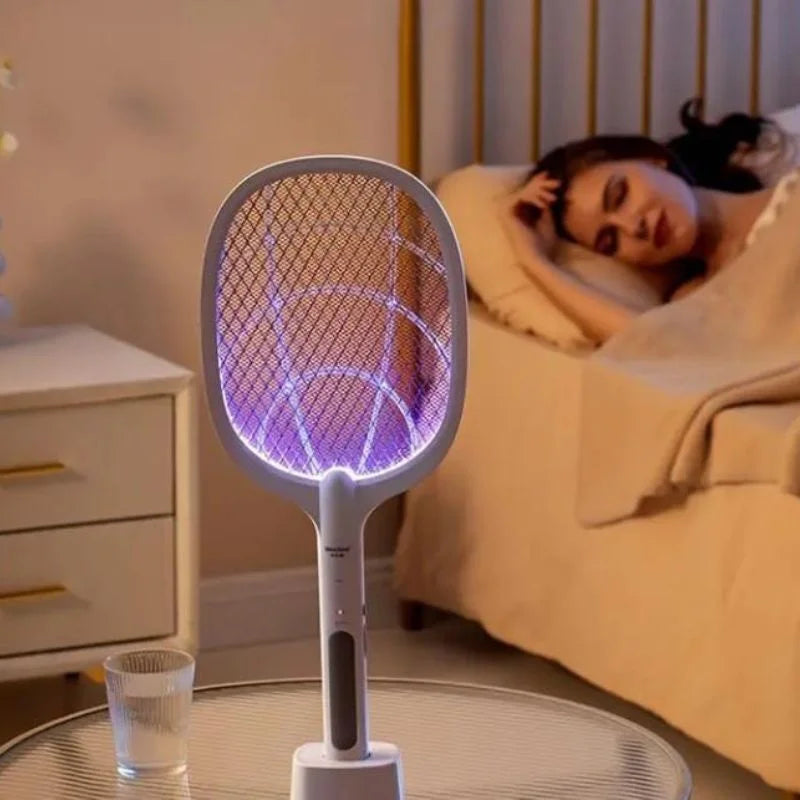 y42- Nova USB Rechargeable Mosquito Racket | ME-903 Model | | Electric Insect Killer Swatter |  For Indoor & Outdoor Use