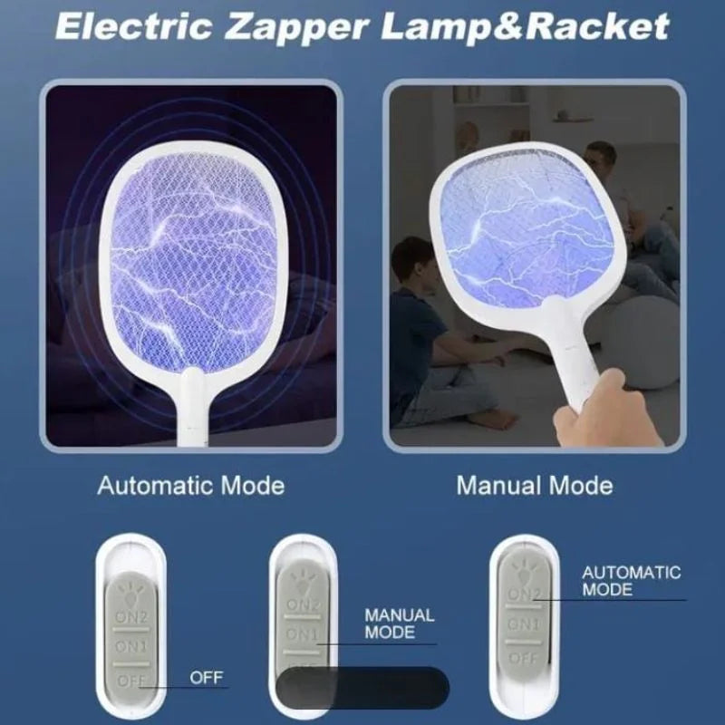 y42- Nova USB Rechargeable Mosquito Racket | ME-903 Model | | Electric Insect Killer Swatter |  For Indoor & Outdoor Use