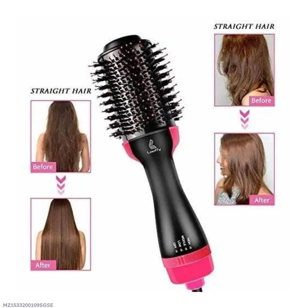 Fast drying hair brush