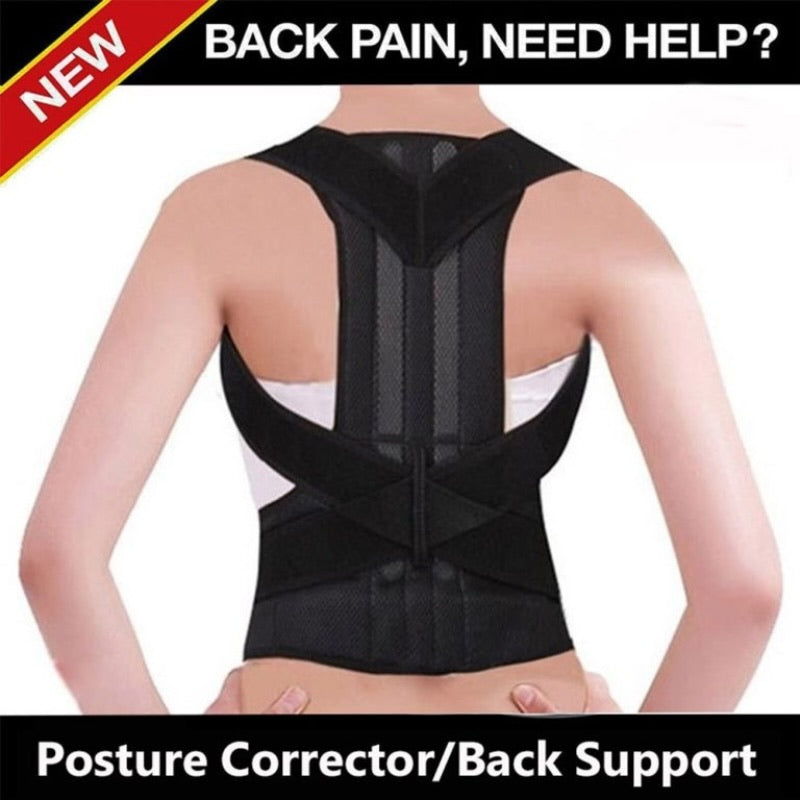 y84- Back Pain Relief Posture Corrector Belt | Adjustable Support for Spine, Shoulder & Lumbar Alignment | XXXL