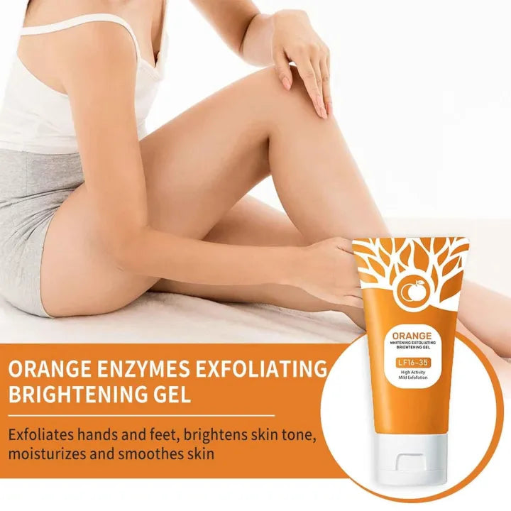 y89- Orange Enzymes Exfoliating Brightening Gel LF16-35 | Gentle Face Scrub for Glowing Skin