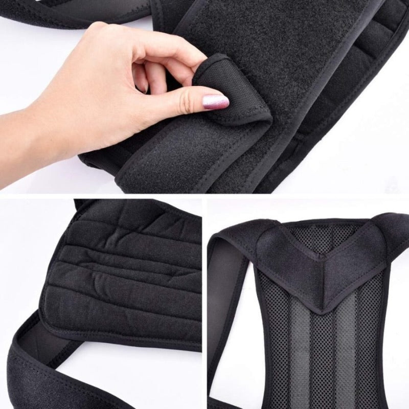 y84- Back Pain Relief Posture Corrector Belt | Adjustable Support for Spine, Shoulder & Lumbar Alignment | XXXL