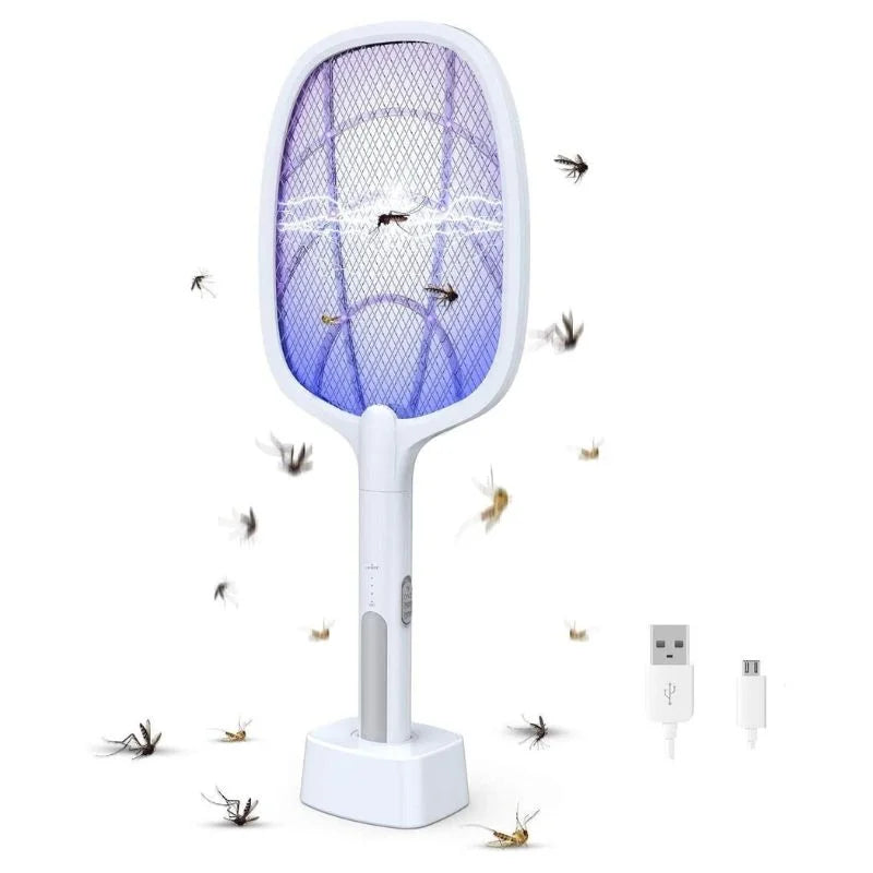 y42- Nova USB Rechargeable Mosquito Racket | ME-903 Model | | Electric Insect Killer Swatter |  For Indoor & Outdoor Use