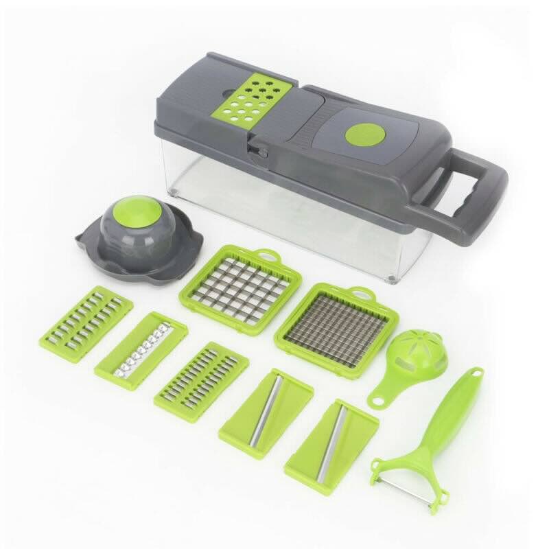 y44- 14-in-1 Mandoline Slicer & Vegetable Chopper | Multifunctional Food Cutter & Grater