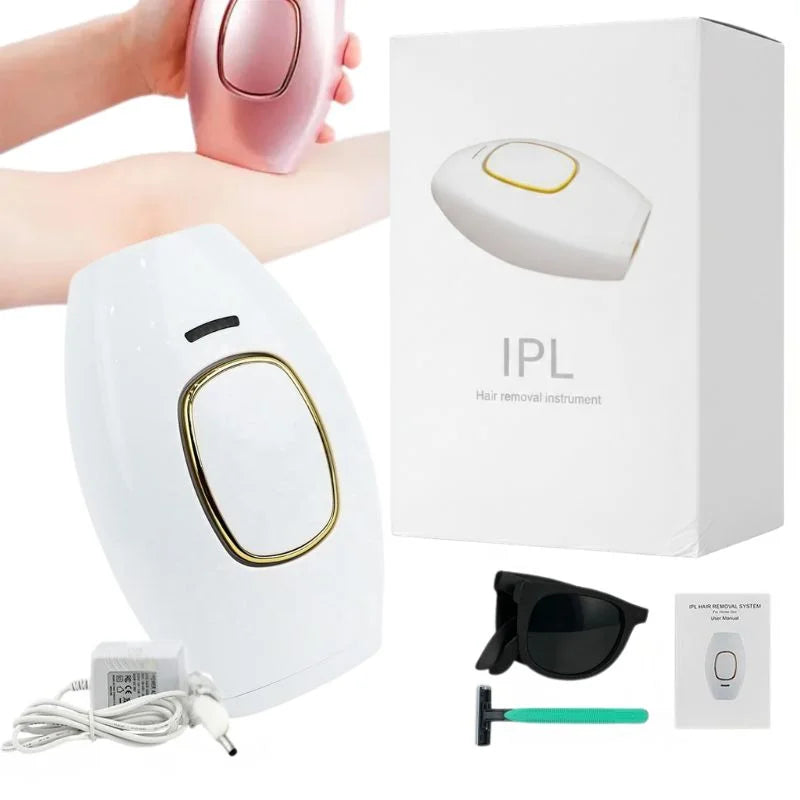 y81- IPL Laser Hair Removal Device  | Permanent Hair Reduction Epilator | Painless Body Hair Remover