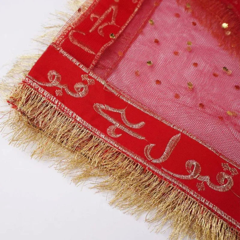 y77- Qabool Hai Bridal Embroidered Net Dupatta | Nikah & Wedding Special | Premium Fancy Bridal Wear