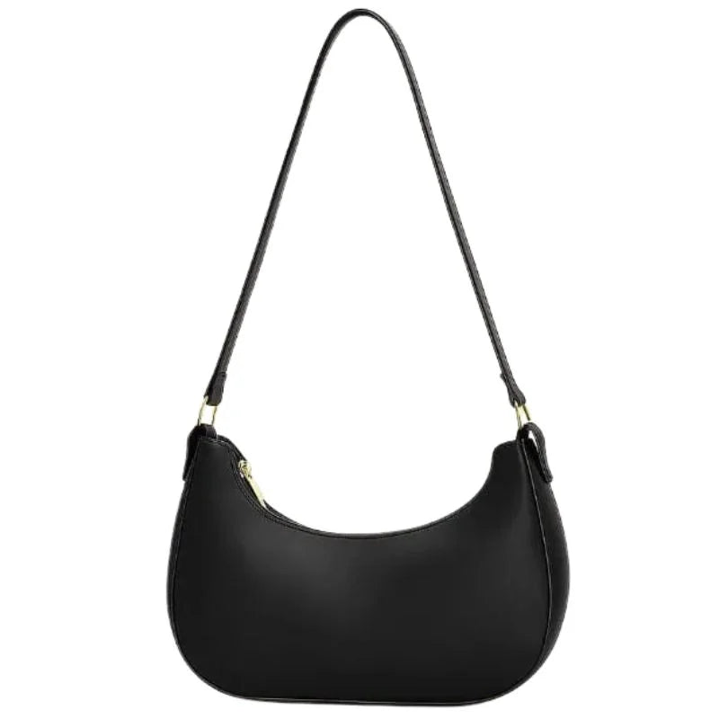 y68- Black Luxury Fashion Hand Bag for Girls & Ladies | Stylish Shoulder & Crossbody Bag | Long Strap