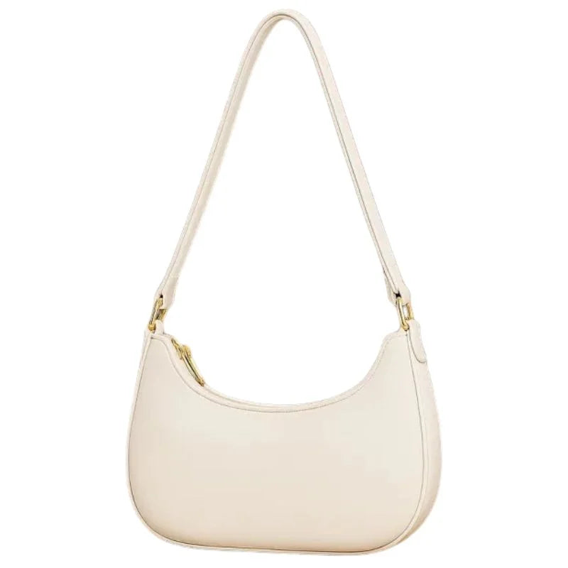 y66- White Luxury Fashion Hand Bag for Girls & Ladies | Stylish Shoulder & Crossbody Bag | Long Strap