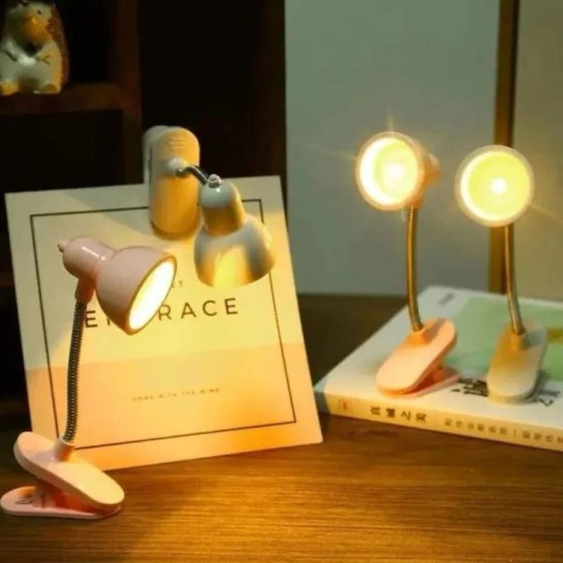 y33- Mini Book Light with Clip  | Portable LED Reading Lamp with Eye Protection | Random Color