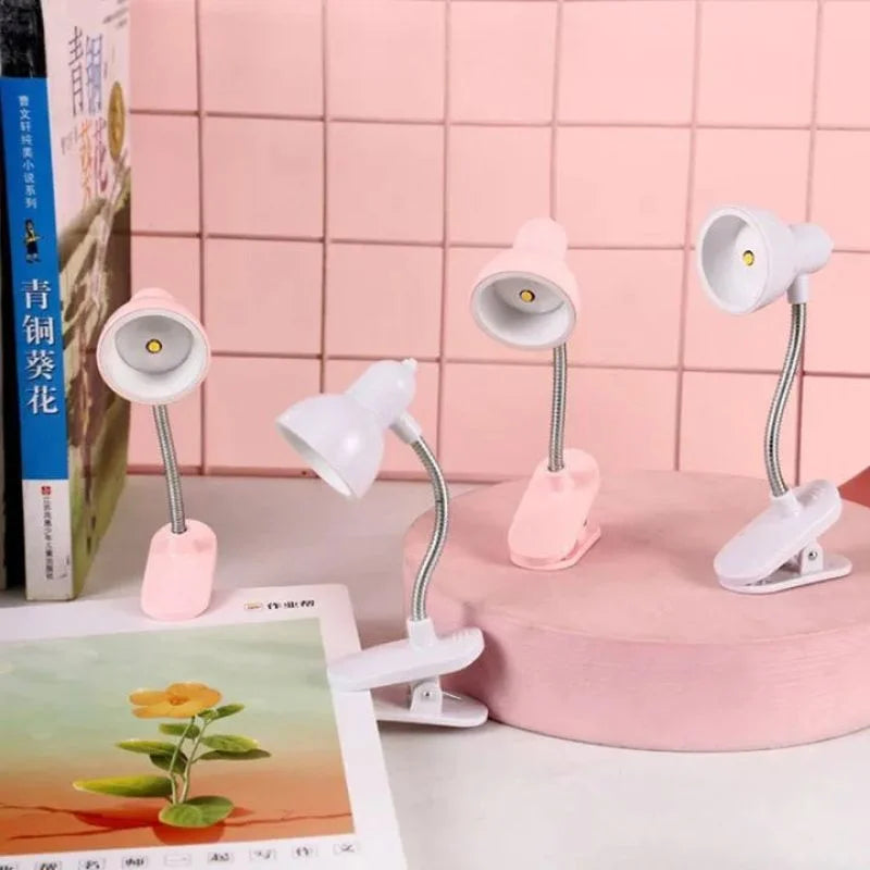 y33- Mini Book Light with Clip  | Portable LED Reading Lamp with Eye Protection | Random Color
