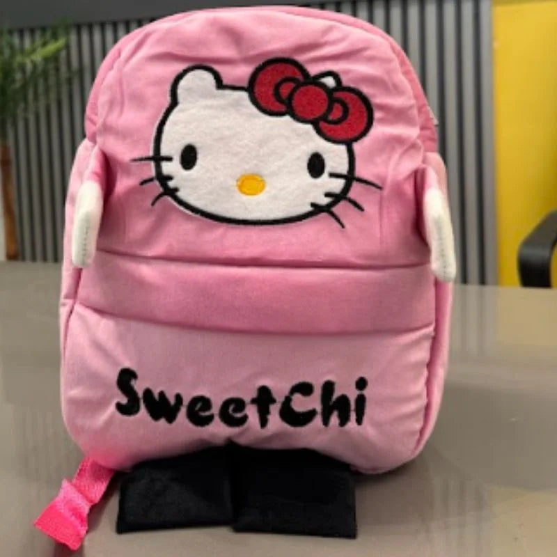 y72-Cute Plush Sweetchi Character Backpack | Stuffed School Bag & Gift for Kids