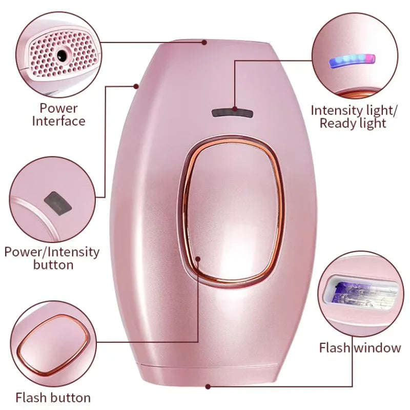 y81- IPL Laser Hair Removal Device  | Permanent Hair Reduction Epilator | Painless Body Hair Remover