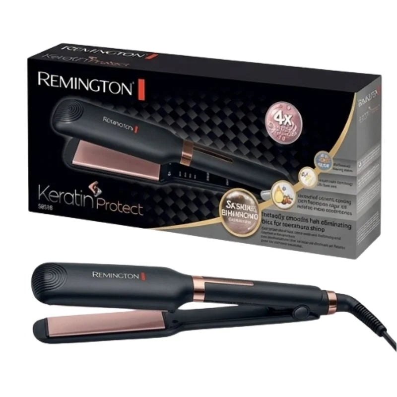 y31- Remington Keratin Protect Intelligent Hair Straightener | Model FR-2028 | Advanced Ceramic Plates & Heat Protection Sensor