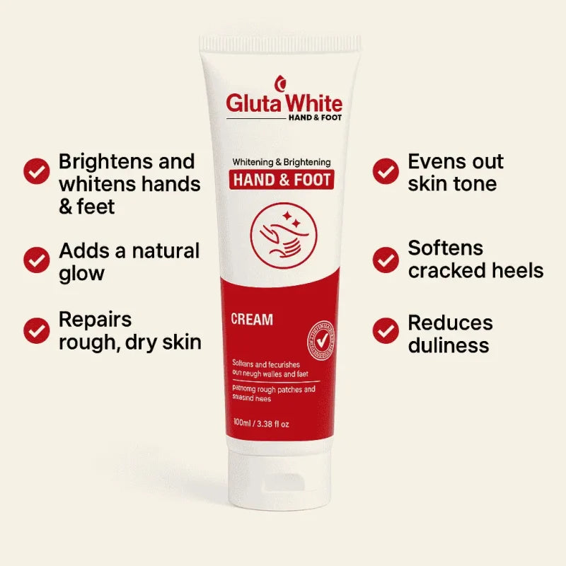 y87- Gluta White Hand & Foot Whitening Cream 100ml | Best Whitening, Moisturizing & Brightening