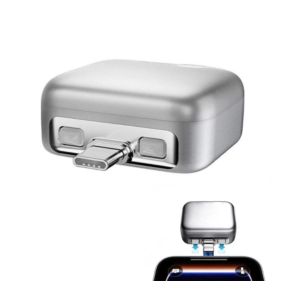y25- Automatic Charging Disconnector | Model LX-007 | Smart Auto Power Cut-Off Battery Protector | Type-C to Type-C Fast Charging Guardian