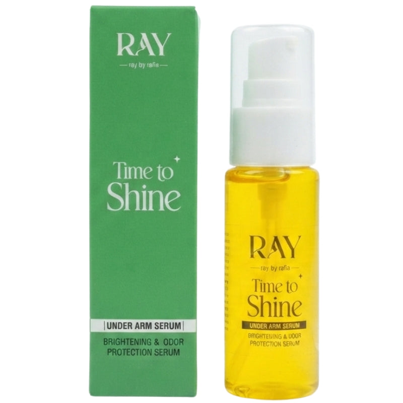 y4- Ray Time To Shine Underarm Serum | Brightening Underarm Serum with Niacinamide, Alpha Arbutin & Hyaluronic Acid | Lightweight Daily Care | 30ml