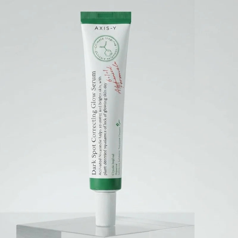 y3- AXIS-Y Dark Spot Correcting Glow Serum | Korean Brightening Serum with 5% Niacinamide & Squalane | Helps Reduce Dark Spots & Acne Marks | 50ml