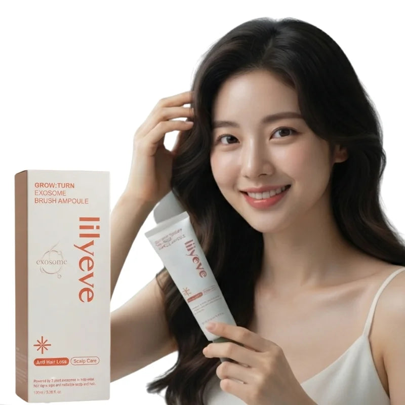 y2- LILYEVE Grow:Turn Exosome Ampoule | Hair Growth Ampoule with Nano Exosomes, Caffeine & Biotin | Scalp Care & Hair Strengthening Treatment
