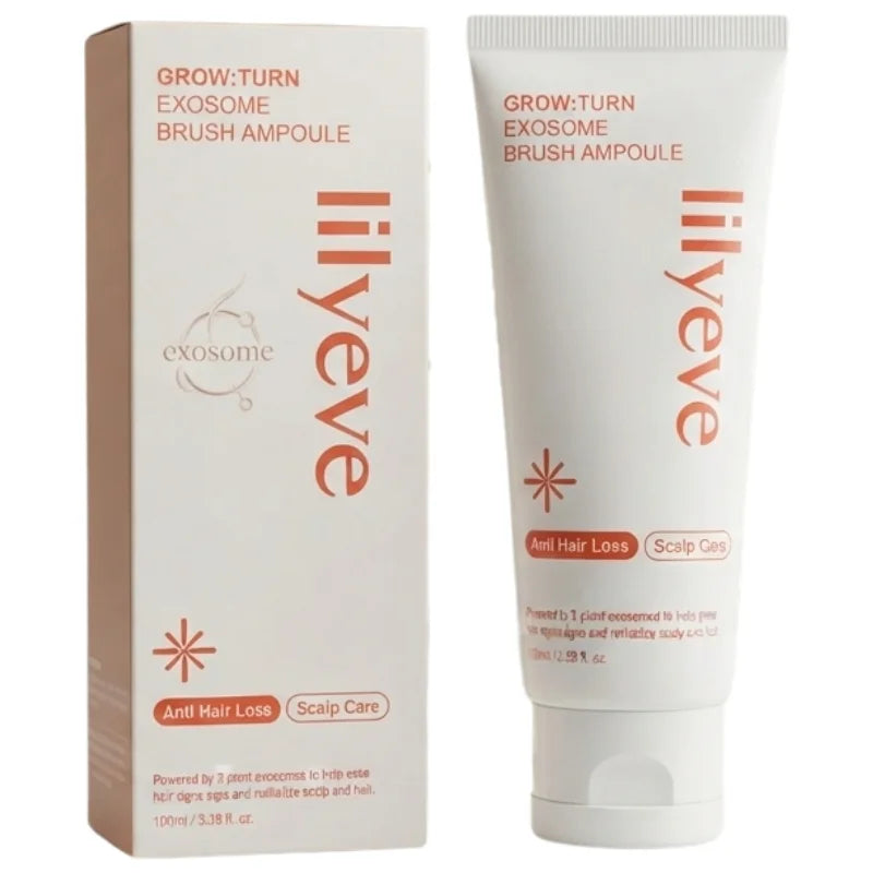 y2- LILYEVE Grow:Turn Exosome Ampoule | Hair Growth Ampoule with Nano Exosomes, Caffeine & Biotin | Scalp Care & Hair Strengthening Treatment